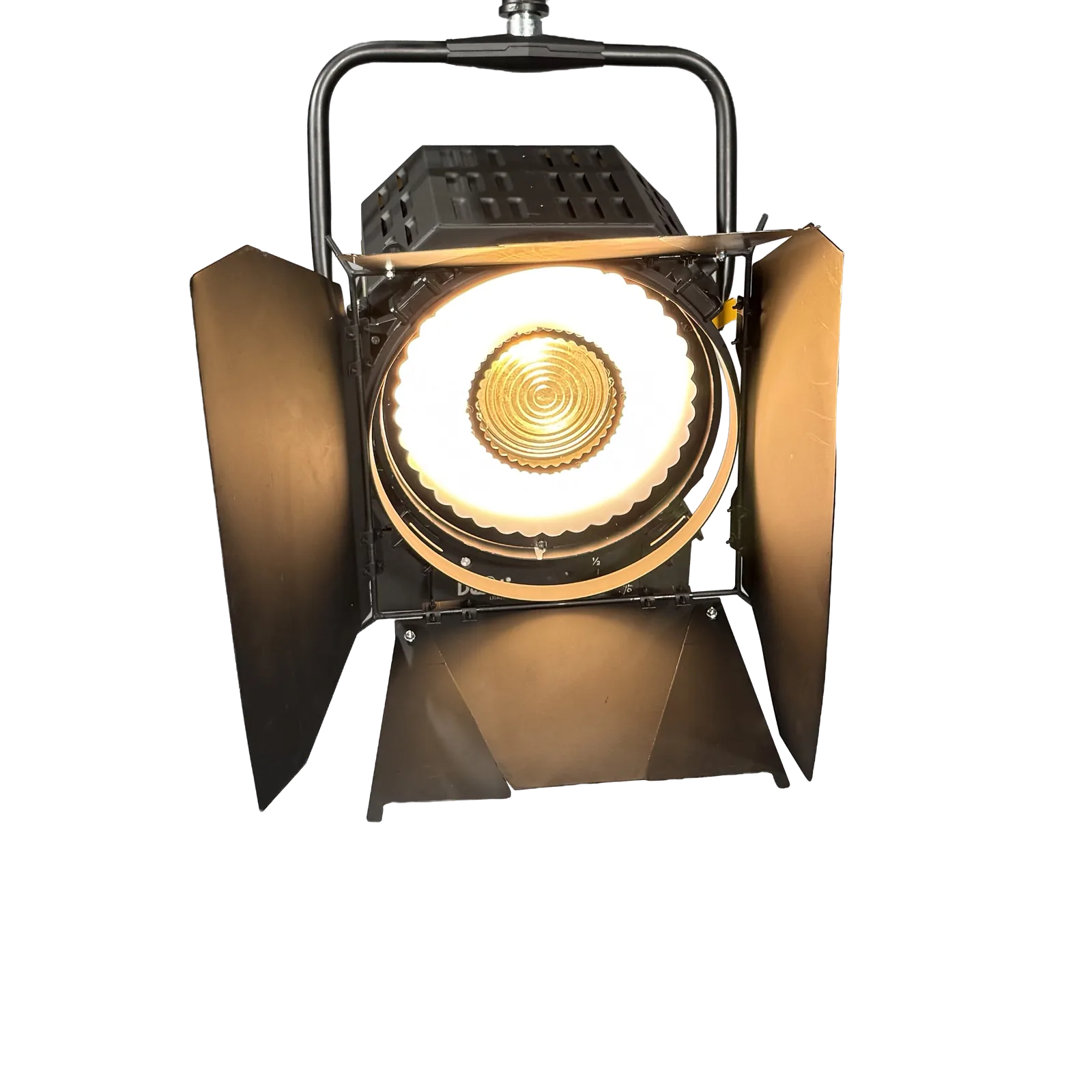 Galileo SoftNel, switched on: the Fresnel center and the soft ring lit together